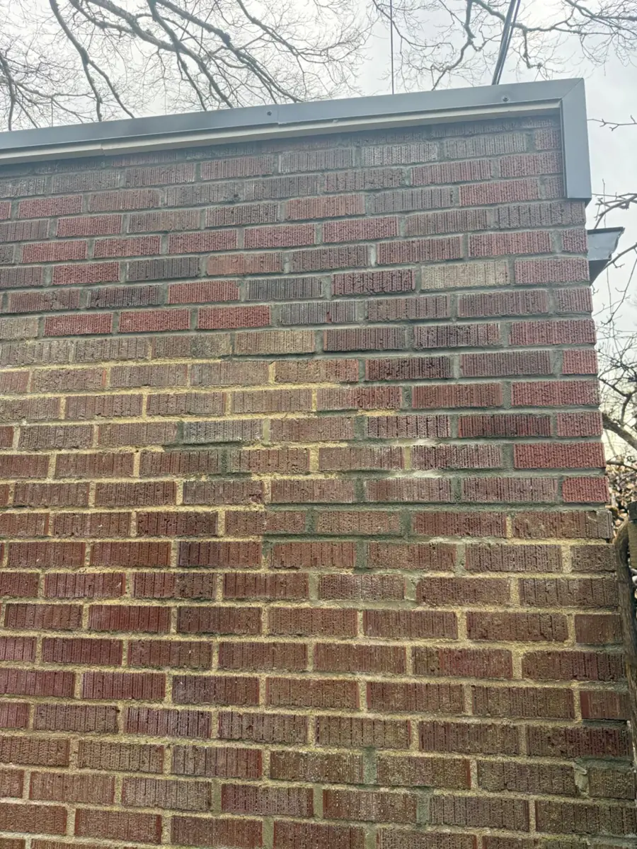 After - New metal chimney cap and flashing